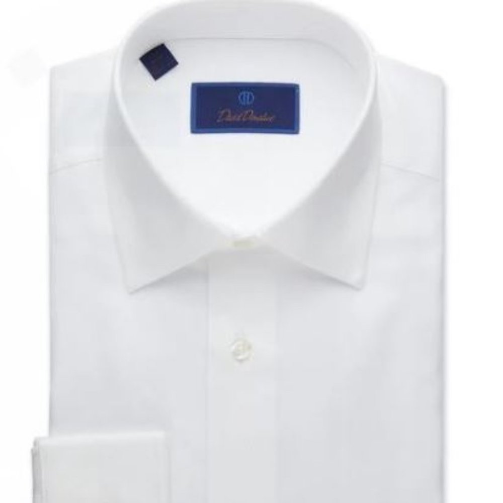 David Donahue Royal Oxford Dress Shirt